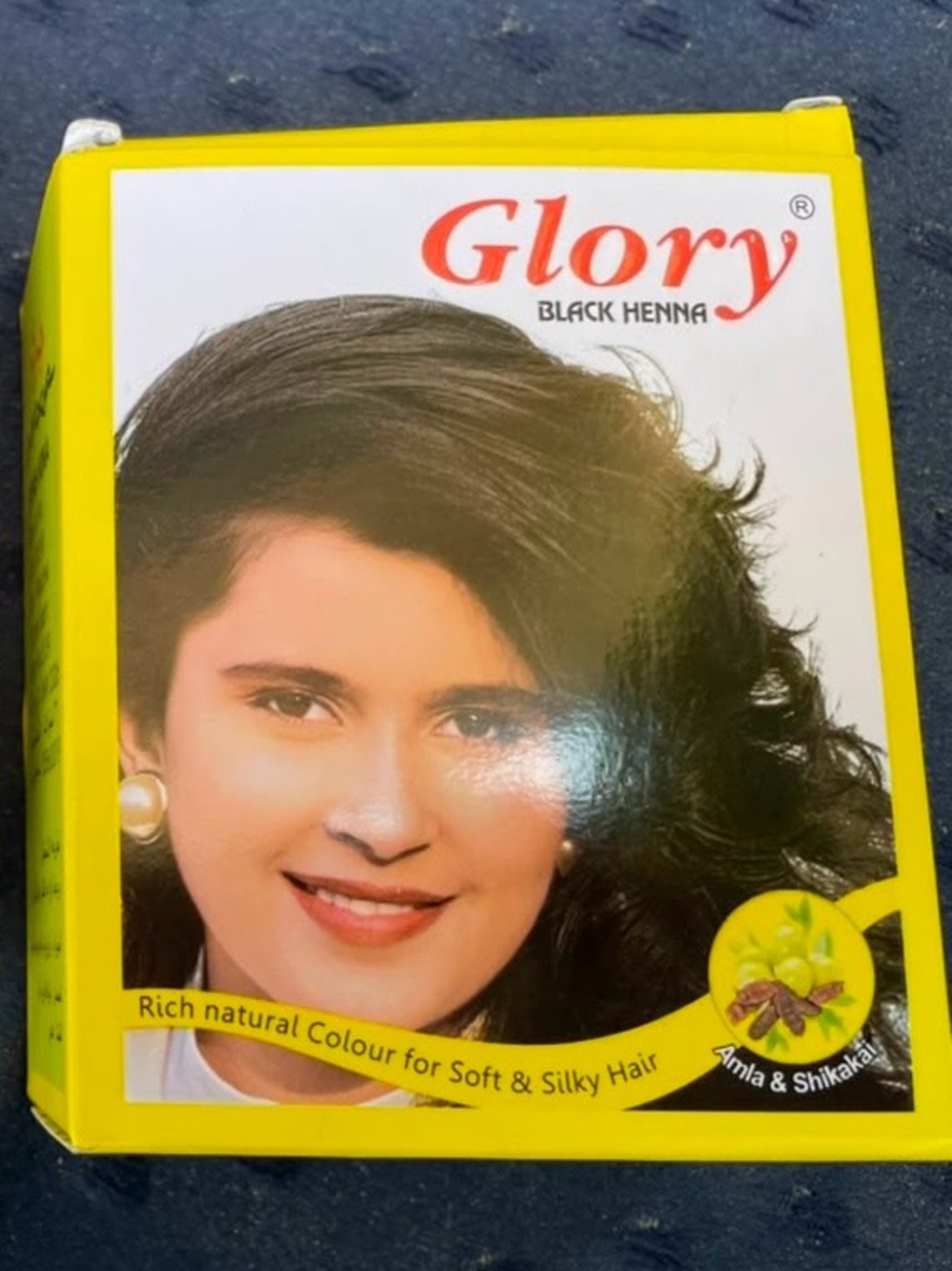 GLORY Black Hair Color - Deep Black Shine